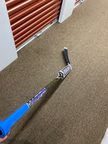Intermediate Bauer Supreme Shadow Regular Goalie Stick 24" Paddle (Used)