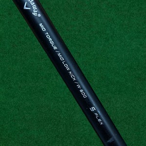Callaway Shaft Stiff Flex Mid Torque Low Kick 60g Graphite Shaft