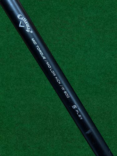 Callaway Shaft Stiff Flex Mid Torque Low Kick 60g Graphite Shaft