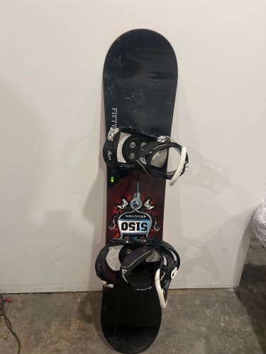 Kid's 5150 Shooter Snowboard All Mountain With Bindings 128 cm (Used)