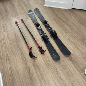 Rossignol Blackops Smasher 139 cm Skis With Bindings Max Din 10 (Used)