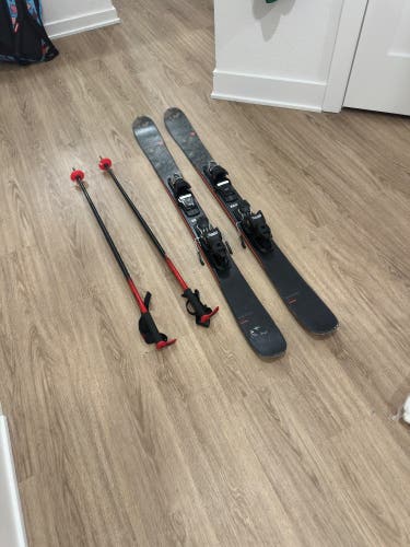 Rossignol Blackops Smasher 139 cm Skis With Bindings Max Din 10 (Used)