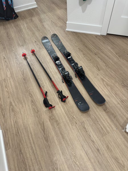 Rossignol Blackops Smasher 139 cm Skis With Bindings Max Din 10 (Used)
