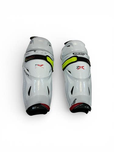 Used Bauer VAPOR 2X Senior Shin Guards White 13" 11873-S000228357