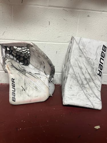 Bauer Hyperlight Glove and X3 Blocker