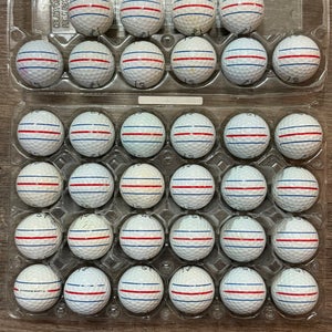 34 Callaway Chrome Soft Triple Track Golf Balls - 4A Near-Mint Condition