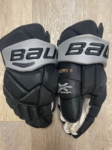 Pro Stock Bauer Vapor 1X Pro Hockey Gloves 15" LA Kings 50th Anniversary Rare