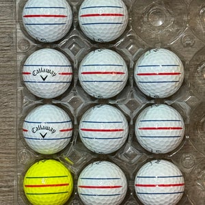 11 Callaway Chrome Soft Triple Track Golf Balls - 5A MINT CONDITION