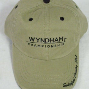 Wyndham Championship Golf Hat (Khaki, Sedgefield) ADG NEW