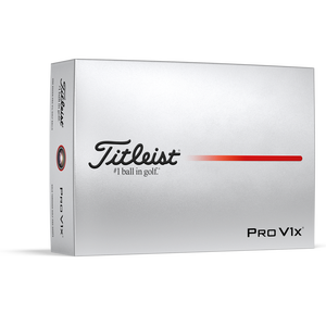TITLEIST 2025 PRO V1X WHITE GOLF BALL DOZEN