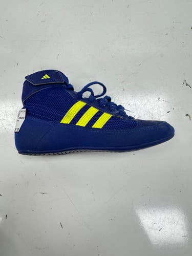 Used Adidas Wrestling Shoes Royal Blue Junior 01 11860-S000302089