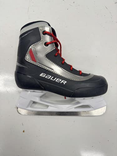 Used Bauer EXPEDITION Boys Softboot Skate Black Junior 04 11860-S000302087