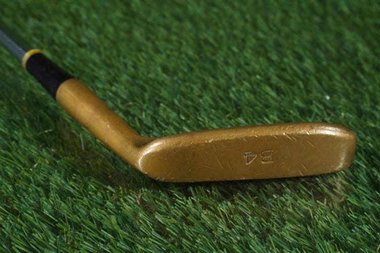 VINTAGE B4 BLADE PUTTER 35" TRUE TEMPER HEEL SHAFTED RIGHT HANDED RH ~ LOOK!!