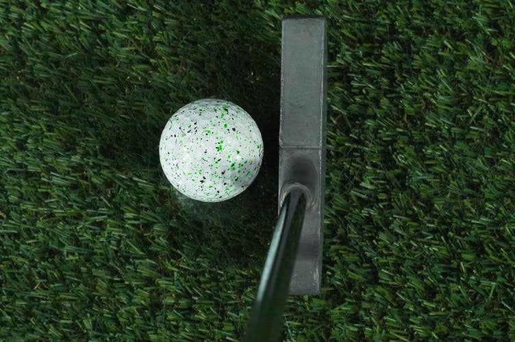 VINTAGE UNBRANDED BLADE PUTTER 34" GRAY HEAD LEFT & RIGHT HANDED RH / LH ~ LOOK!