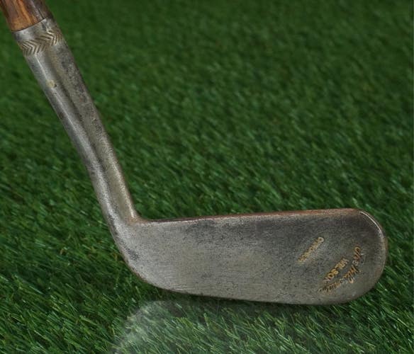 VINTAGE WILSON THE WILSONIAN BLADE PUTTER 34" HEEL SHAFTED HICKORY SHAFT RH