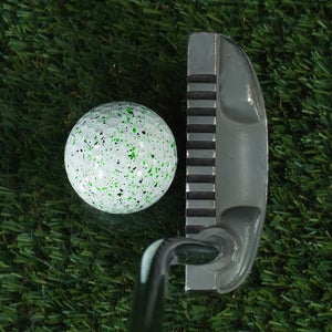 RAM ZEBRA HEEL & TOE BLADE PUTTER 35" MASS BALANCE RH ~ LOOK!!