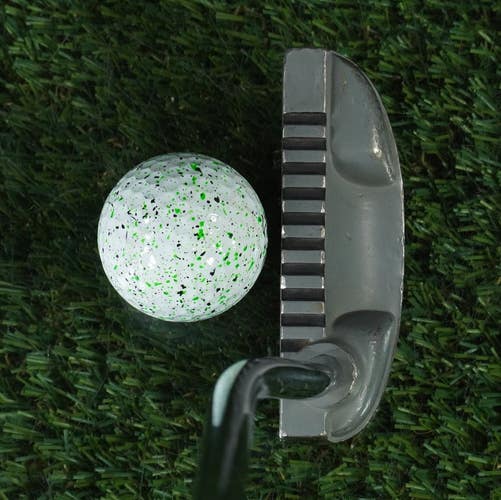 RAM ZEBRA HEEL & TOE BLADE PUTTER 35" MASS BALANCE RH ~ LOOK!!