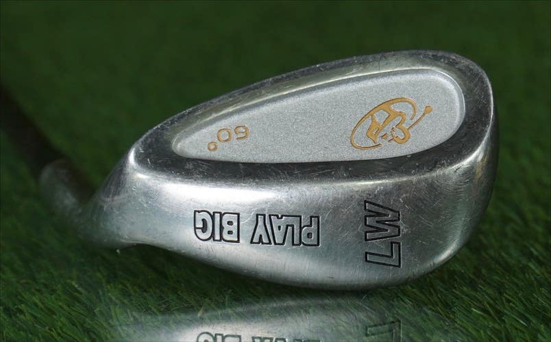 PLAY BIG CCP 60 LOB WEDGE "LW" ATS 55 GRAPHITE SHAFT RH ~ LOOK!!