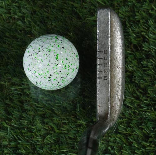 VINTAGE PGA JACK BURKE 7-11 BLADE PUTTER 34" HEEL SHAFTED RH ~ LOOK!!