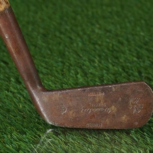 VINTAGE WAVERLY SPECIAL FORGED BLADE PUTTER 35" HEEL SHAFTED HICKORY SHAFT RH