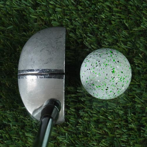 VINTAGE NORTHWESTERN 1000 MID-MALLET PUTTER 36" LEFT HANDED LH ~ LOOK!!