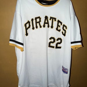 Majestic MLB Pittsburgh Pirates Andrew McCutchen Baseball Jersey Men’s Size 56