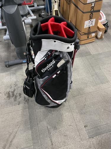 Used Cleveland Mens Stand Bag Black 11614-S000227025