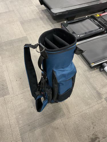 Used BLUE GOLF BAG Mens Stand Bag Navy Blue 11614-S000227027