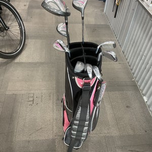 Used TiTech XGEN II Womens Package Set RH Grey 10 Piece 11614-S000226981