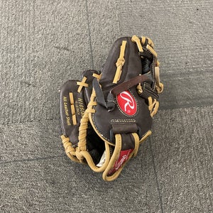 Used Rawlings HIGHLIGHT SERIES BB/SB Glove LH Throw Brown 10 1/2" 11614-S000226972