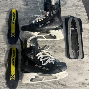 Matthew Knies 2024-25 Game Worn Skates - Bauer Vapor HyperLite 2 size 9