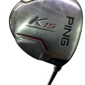 Used Ping K15 Mens Fairway Wood RH 3 Wood 11347-S000260966