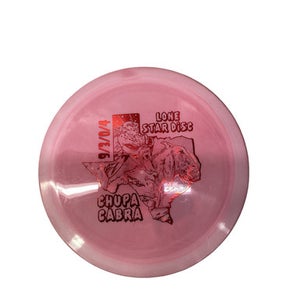 Used Lone Star Disc CHUPACABRA Disc Golf Driver Pink 163g 11347-S000260953
