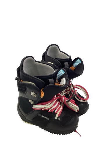 Used Burton BURTON BOOTS Womens Snowboard Boots Black Senior 8.5 11347-S000260944