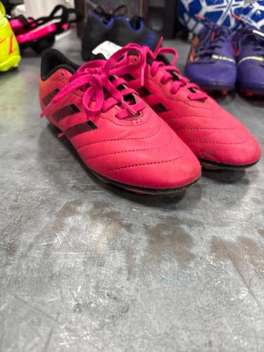 Used Adidas Soccer Cleats Pink Junior 03 11337-S000476258