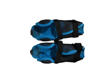 Used Bauer Youth Shin Guards Black 8" 11847-S000031694