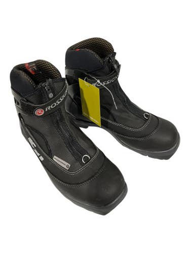 Used Rossignol Mens BC XC Ski Boots Black M 08.5-09 / W 09-09.5 11847-S000031683