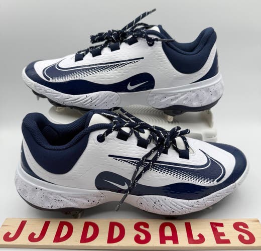 Nike Alpha Huarache Elite 4 Baseball Cleats Midnight Navy FD2745-107 Men’s Sz 11.5