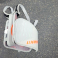 Used Warrior BURN 16 Lacrosse Rib Pads Grey LG 11497-C000154306