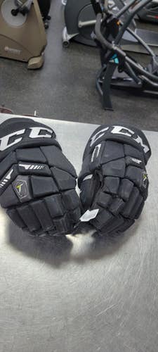 Used CCM TACKS HG6052 13 Senior Gloves Black 13" 11497-C000154308
