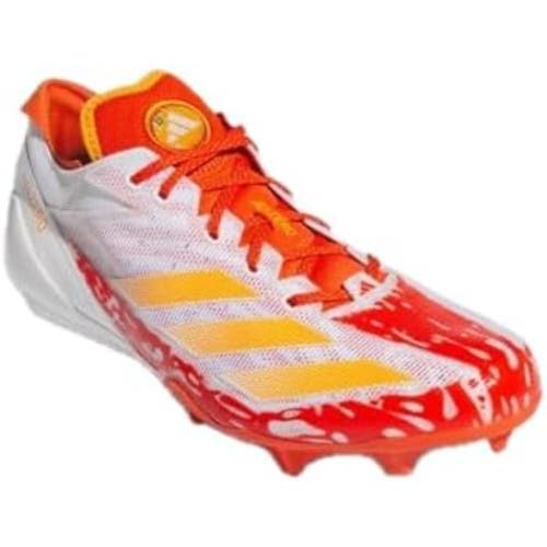 Adidas Adizero Electric Speed Juice IE4424 Mens 10.5 White Football Cleats NCW43