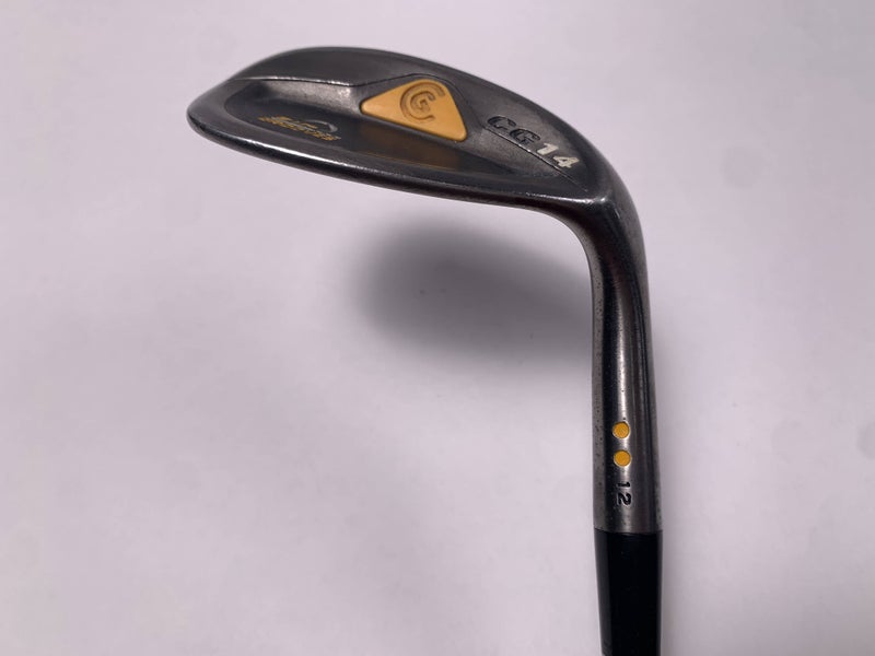 Cleveland CG14 Gunmetal Lob Wedge LW 60* 12 Bounce Traction Wedge Steel Mens RH