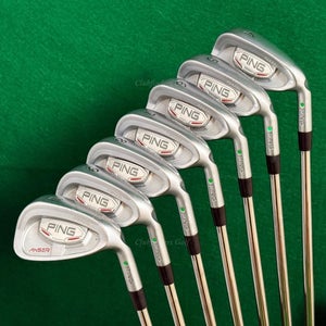 Ping Anser Forged 2010 Green Dot 4-PW Iron Set Dynamic Gold S400 Steel Stiff