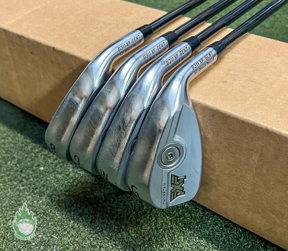 PXG 0311XP Forged Gen 7 Irons 8-PW/GW Recoil 65g Senior Flex Graphite Golf Set