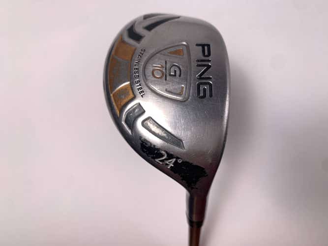 Ping G10 4 Hybrid 24* TFC129 Stiff Graphite Mens RH