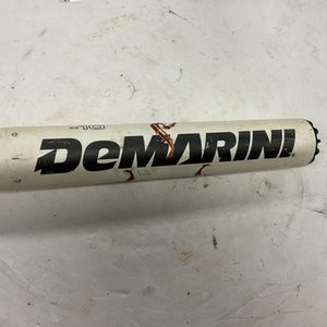 Used Demarini PHENIX STACKED COMPOSITE Fastpitch Bat White And Red 32" 11855-S000196206