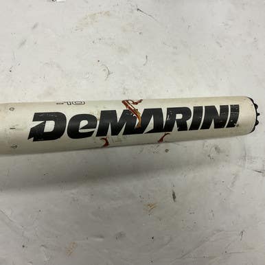 Used Demarini PHENIX STACKED COMPOSITE Fastpitch Bat White And Red 32" 11855-S000196206