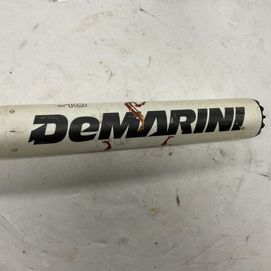 Used Demarini PHENIX STACKED COMPOSITE Fastpitch Bat White And Red 32" 11855-S000196206