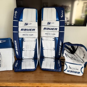 34" Bauer Reactor R5 Regular Goalie Full Set (Used)