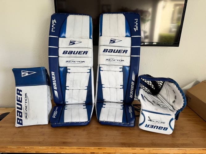 34" Bauer Reactor R5 Regular Goalie Full Set (Used)